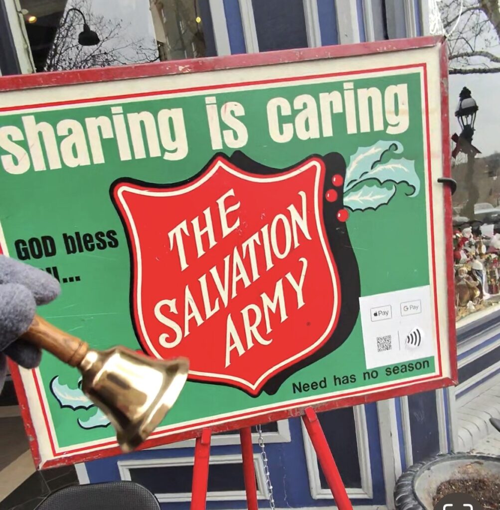 Members of the Greater Lehigh Valley REALTORS® Ringing the Bell for the Salvation Army